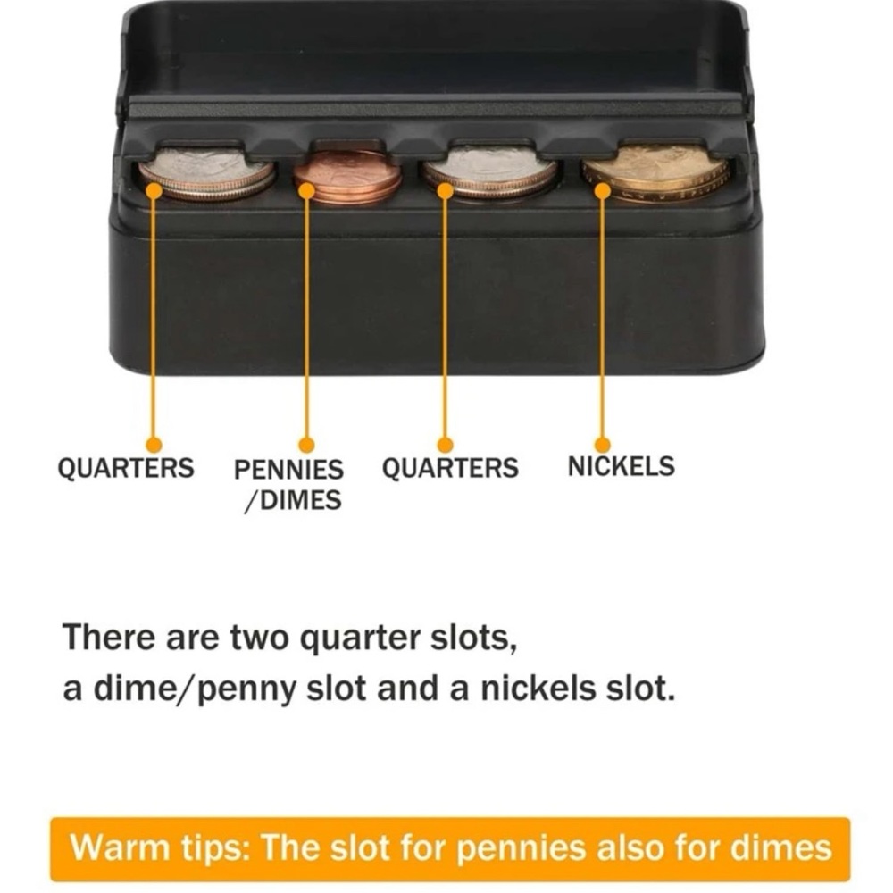 Car Coin Storage Box - Picture 3 of 6